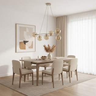 Lámpara colgante Ibar Ámbar...