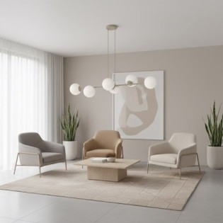 Lámpara colgante Odra Moca...