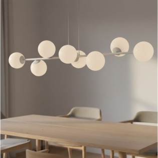 Lámpara colgante Odra Gris...