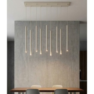 Lámpara colgante Uza Moca (9 luces)
