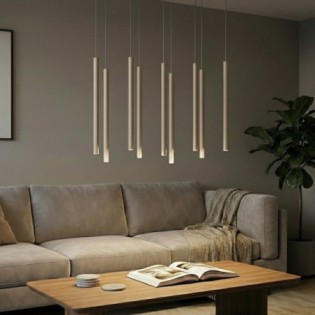 Lámpara colgante Uza Moca (9 luces)