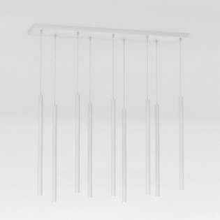 Lámpara colgante Uza Gris (9 luces)