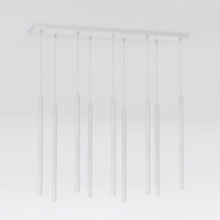 Lámpara colgante Uza Gris (9 luces)
