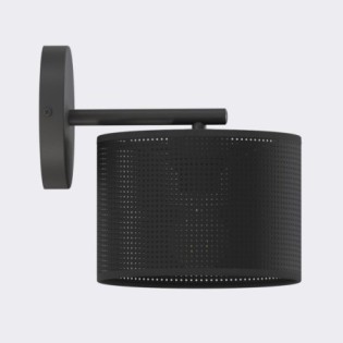 Aplique de pared Velto Negro