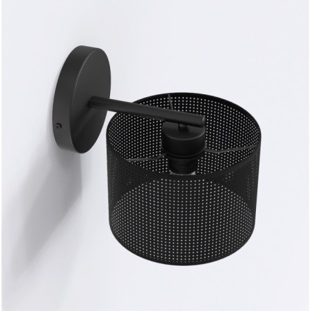 Aplique de pared Velto Negro