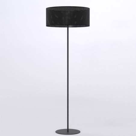 Lámpara de pie Velto Negro