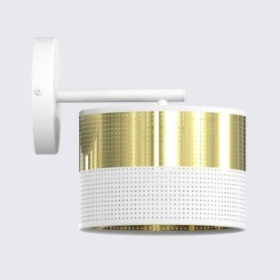 Aplique de pared Velto Blanco+Oro