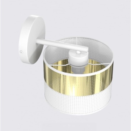 Aplique de pared Velto Blanco+Oro