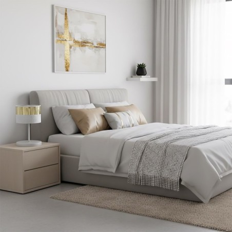 Lámpara de mesa  Velto Blanco+Oro