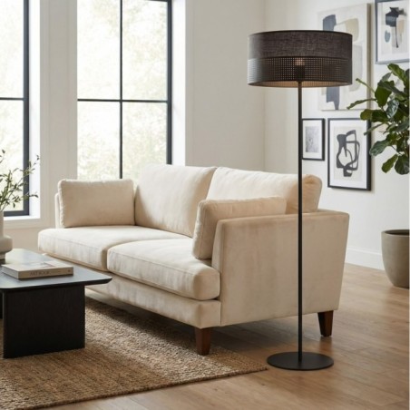 Lámpara de pie Lomis Negro