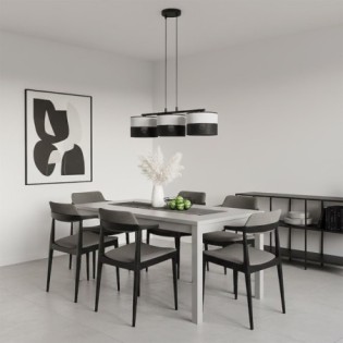 Lámpara colgante Lomis Gris (3 luces)