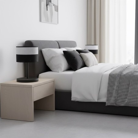 Lámpara de mesa Lomis Gris