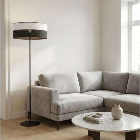 Lámpara de pie Lomis Gris