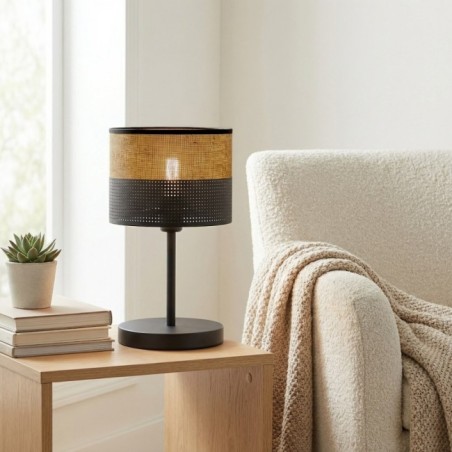 Lámpara de mesa Lomis Marrón