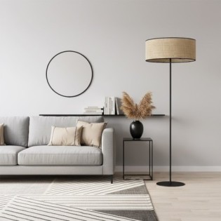 Lámpara de pie Nar Ratán