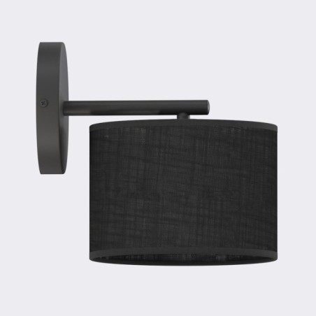 Aplique de pared Nar Negro