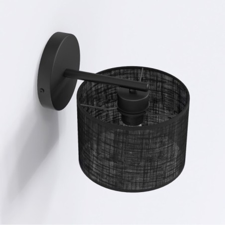 Aplique de pared Nar Negro