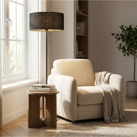 Lámpara de pie Nar Negro