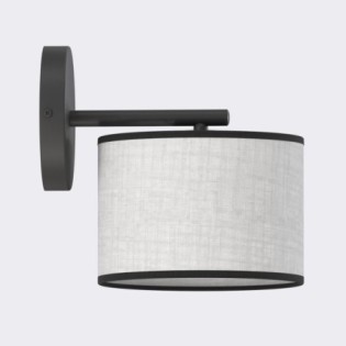 Aplique de pared Nar Gris