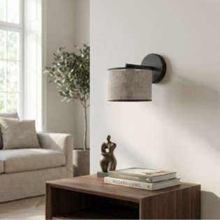 Aplique de pared Nar Gris