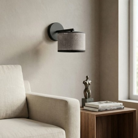 Aplique de pared Nar Gris