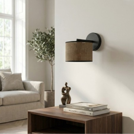 Aplique de pared Nar Marrón