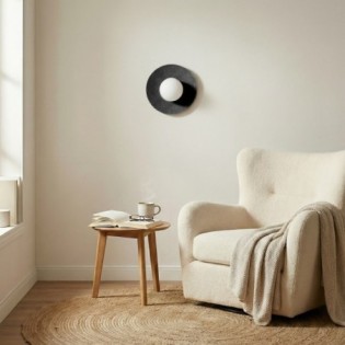 Aplique de pared San Negro