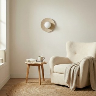Aplique de pared San Beige