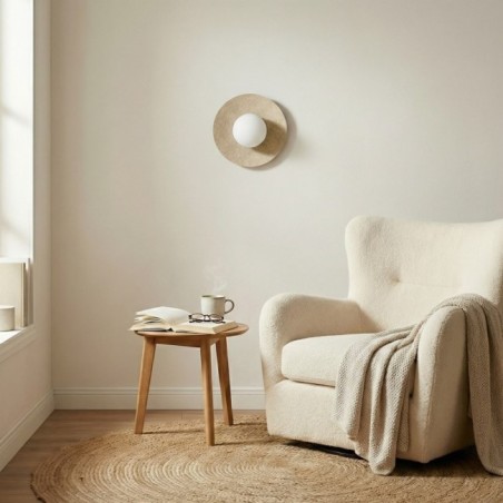 Aplique de pared San Beige