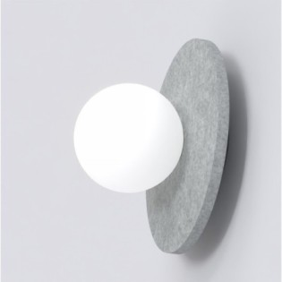 Aplique de pared San Gris