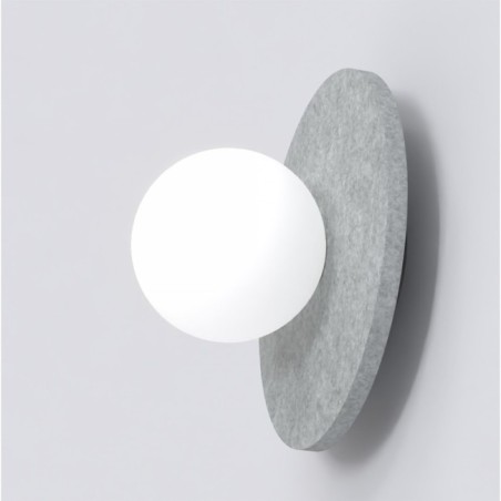 Aplique de pared San Gris