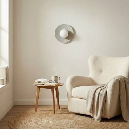 Aplique de pared San Gris