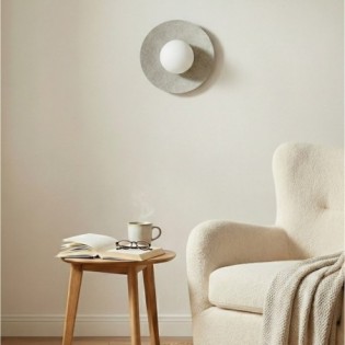 Aplique de pared San Gris