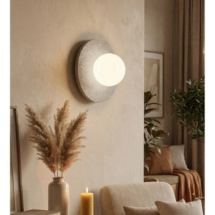 Aplique de pared San Gris