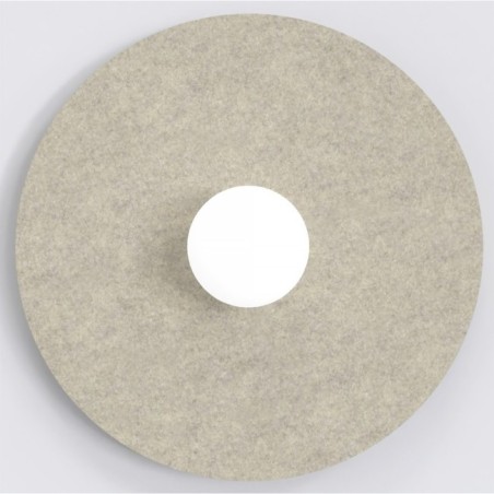 Aplique de pared San L Beige