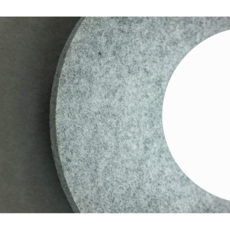 Aplique de pared San L Gris
