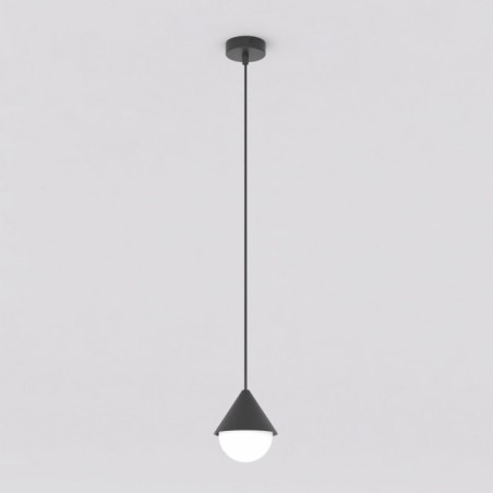 Lámpara colgante Peka Negro