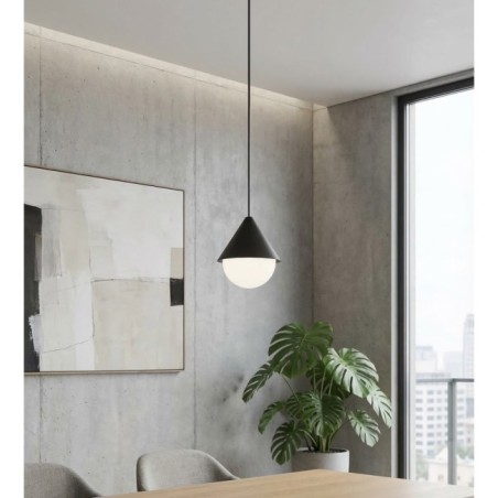 Lámpara colgante Peka Negro