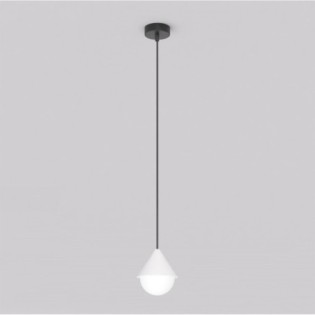 Lámpara colgante Peka Negro+Blanco