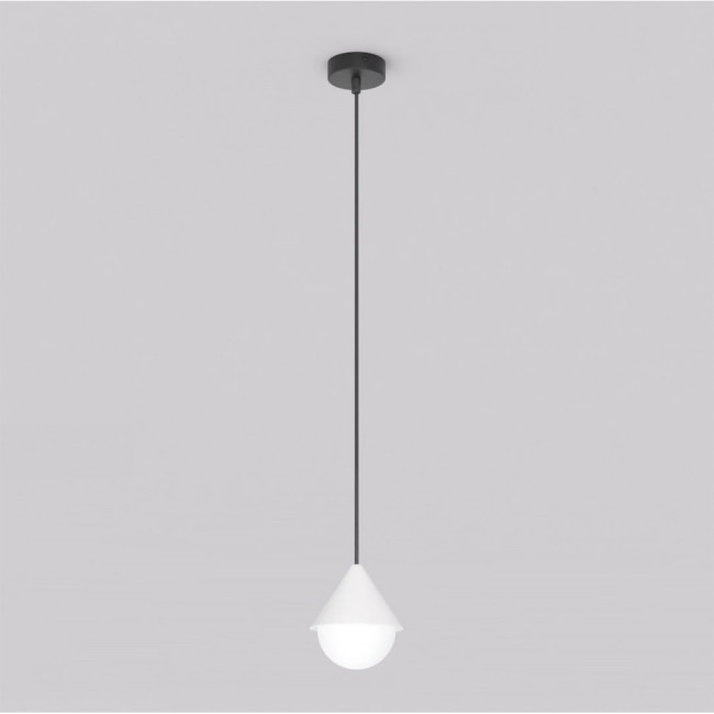 Lámpara colgante Peka Negro+Blanco