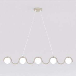 Lámpara colgante Isar Moca...