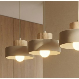 Lámpara colgante Laba Moca (3 luces)