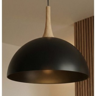 Lámpara colgante Torr S Negro