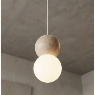 Lámpara colgante Bara Blanco (6 luces)
