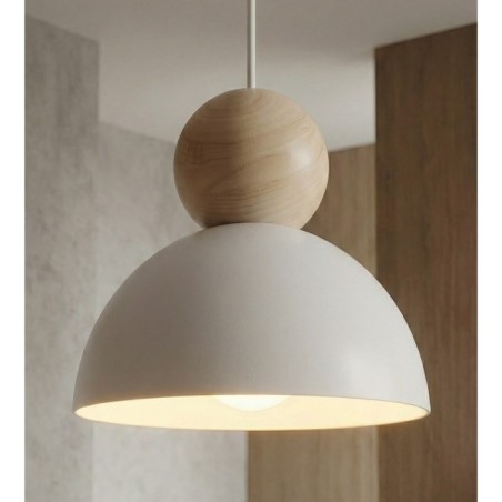 Lámpara colgante Reta Blanco (3 luces)