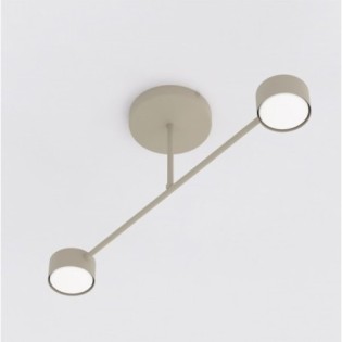 Lámpara de techo Lim Moca (2 luces)