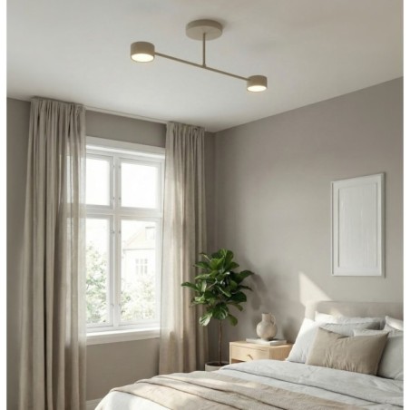 Lámpara de techo Lim Moca (2 luces)