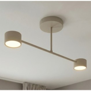 Lámpara de techo Lim Moca (2 luces)