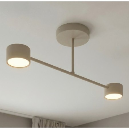 Lámpara de techo Lim Moca (2 luces)