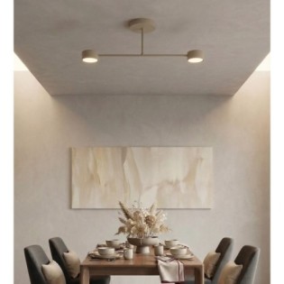 Lámpara de techo Lim Moca (2 luces)